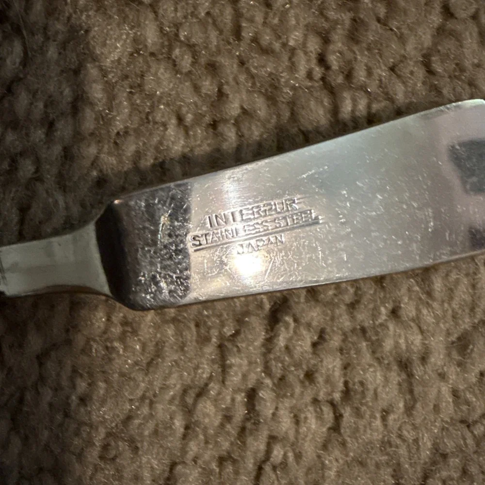 Vintage Interpur Florenz Stainless Butter Knife